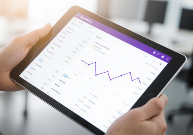 Clean analytics dashboard showing predictive graphs and risk assessments